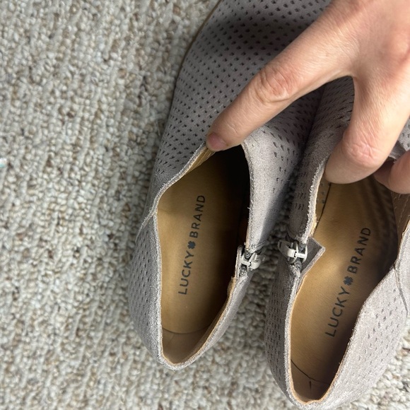 Lucky brand ankle boots size 9.5 new - Picture 5 of 7